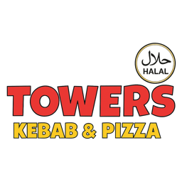 Towers Kebab and Pizza logo.